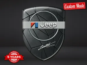 Jeep Autocollants Bombés Auto Résistants Limité Universel